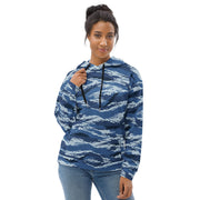 Tiger Stripe Kamysh Blue CAMO Unisex Hoodie