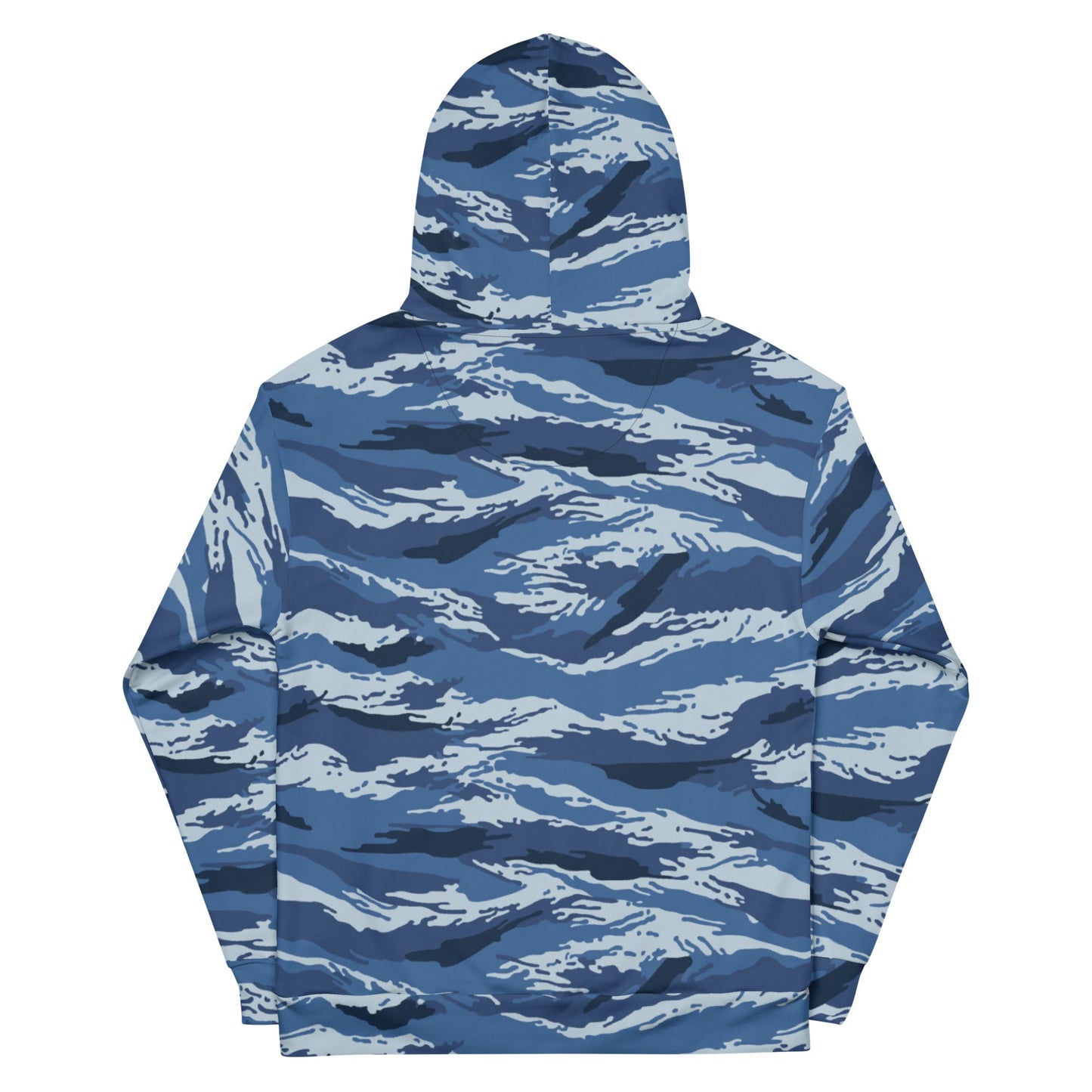 Russian Tiger Stripe Kamysh Blue CAMO Unisex Hoodie - Hoodies