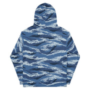 Tiger Stripe Kamysh Blue CAMO Unisex Hoodie