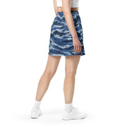 Tiger Stripe Kamysh Blue CAMO Unisex Mesh Shorts