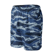 Tiger Stripe Kamysh Blue CAMO Unisex Mesh Shorts