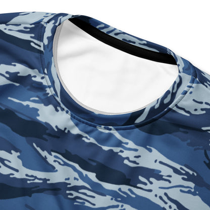 Russian Tiger Stripe Kamysh Blue CAMO Unisex Sweatshirt - Sweatshirts