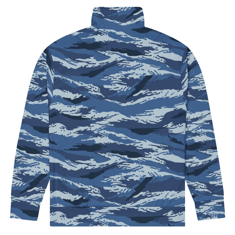Tiger Stripe Kamysh Blue CAMO Unisex Track Jacket