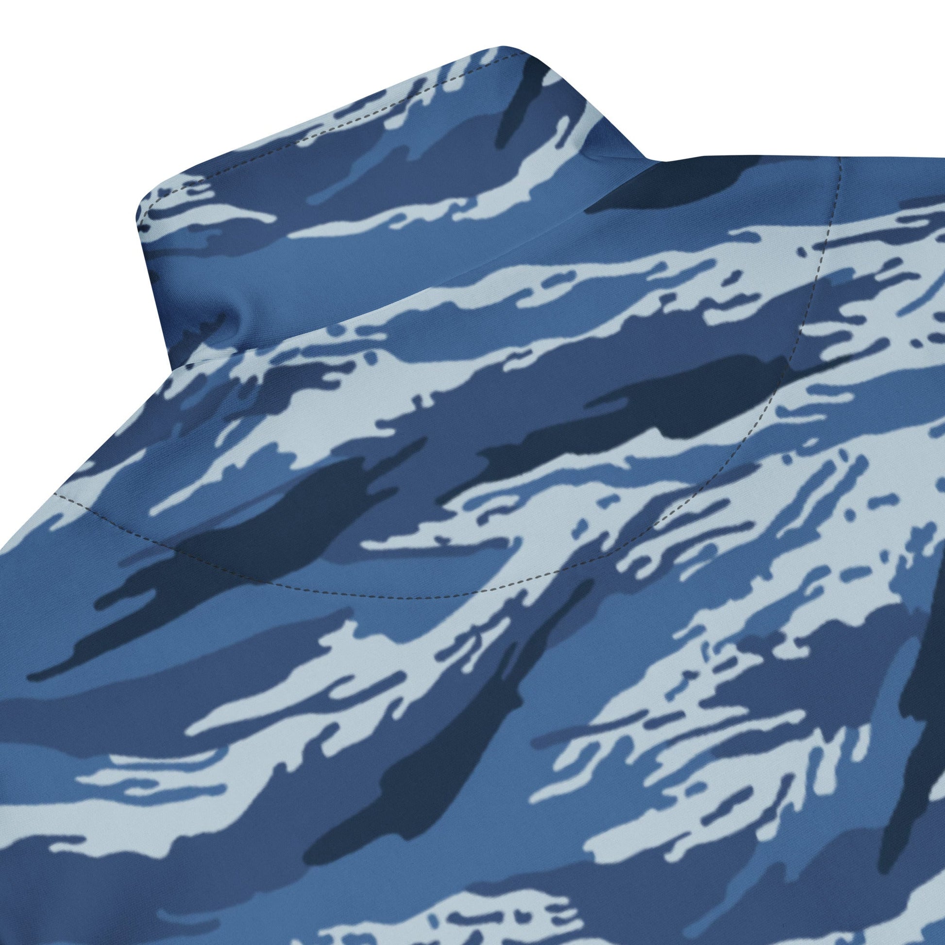 Russian Tiger Stripe Kamysh Blue CAMO Unisex track jacket - Track Jackets