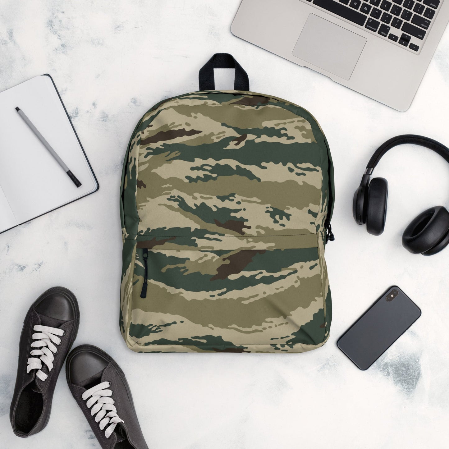 Russian Tiger Stripe Kamysh Green CAMO Backpack Backpacks