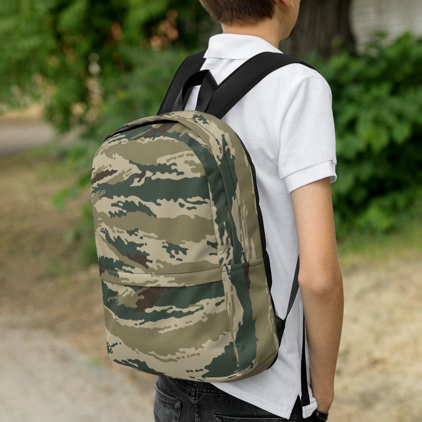 Russian Tiger Stripe Kamysh Green CAMO Backpack Backpacks
