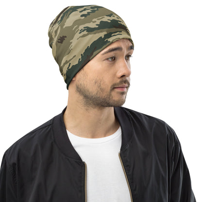 Russian Tiger Stripe Kamysh Green CAMO Beanie - Beanies
