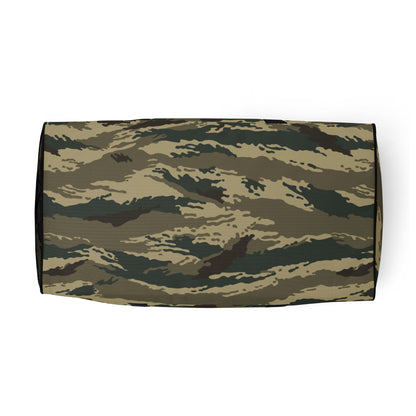 Russian Tiger Stripe Kamysh Green CAMO Duffle bag - Bags