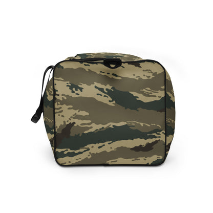 Russian Tiger Stripe Kamysh Green CAMO Duffle bag - Bags