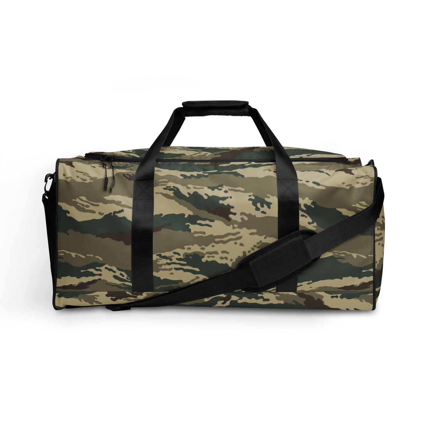 Russian Tiger Stripe Kamysh Green CAMO Duffle bag - Bags