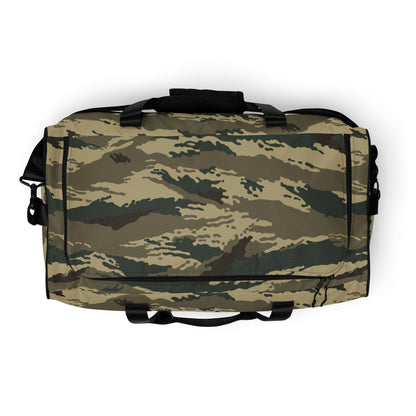 Russian Tiger Stripe Kamysh Green CAMO Duffle bag - Bags