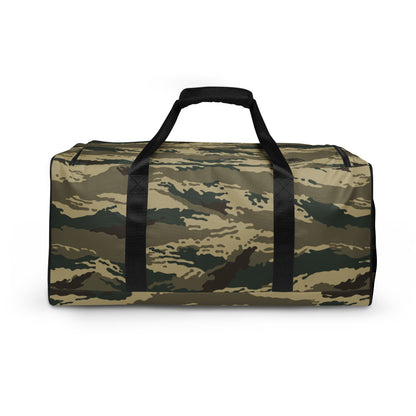 Russian Tiger Stripe Kamysh Green CAMO Duffle bag - Bags
