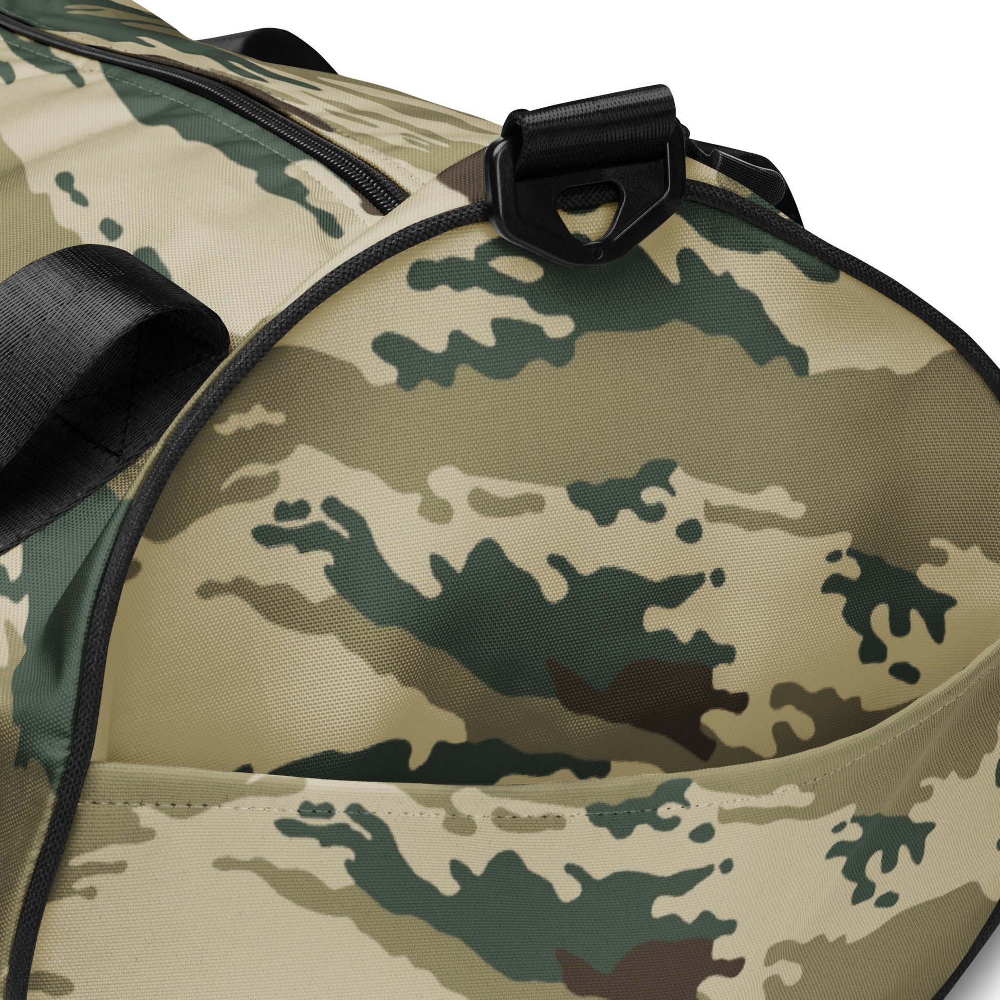 Russian Tiger Stripe Kamysh Green CAMO gym bag - Gym Bags