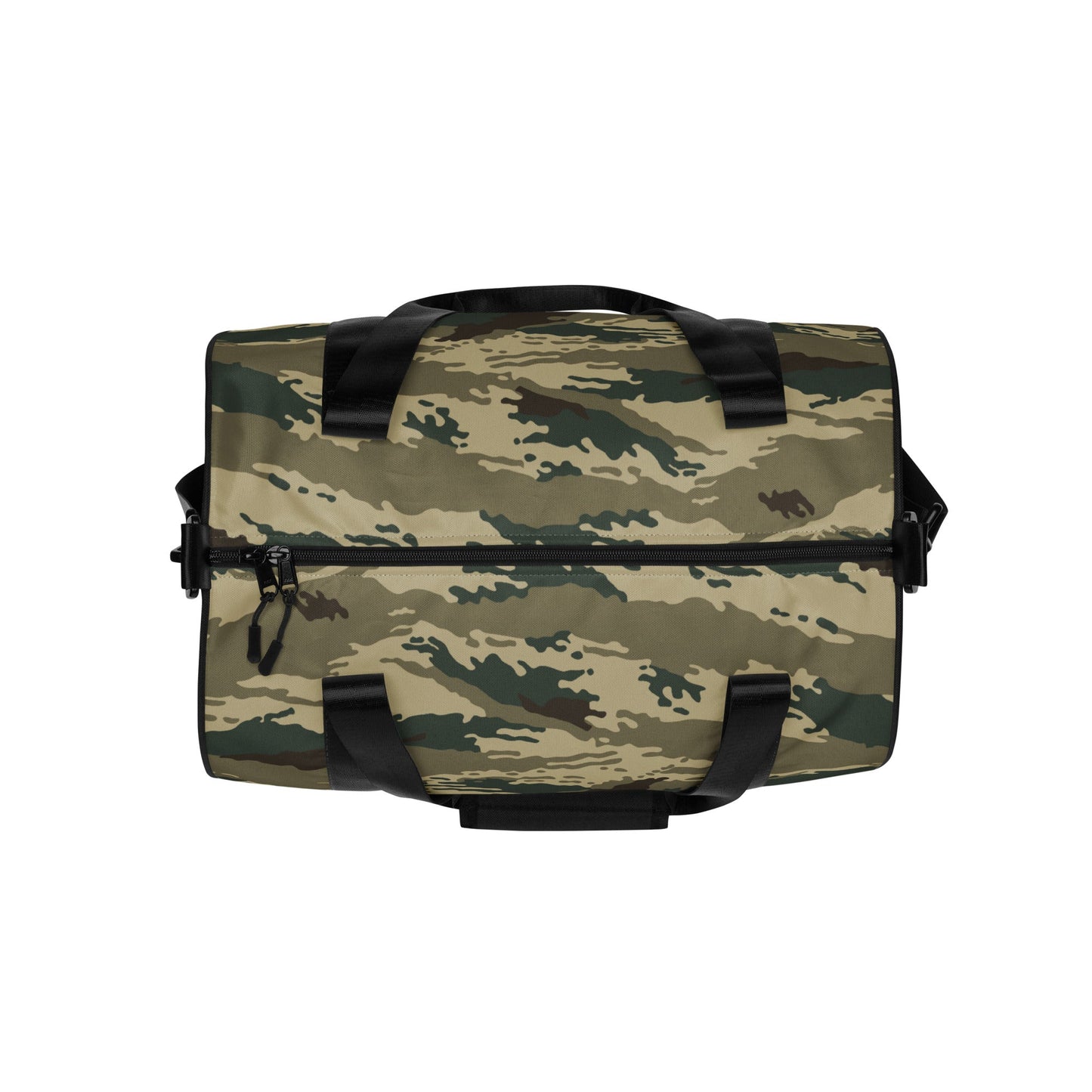 Russian Tiger Stripe Kamysh Green CAMO gym bag - Gym Bags