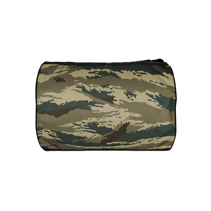 Russian Tiger Stripe Kamysh Green CAMO gym bag - Gym Bags