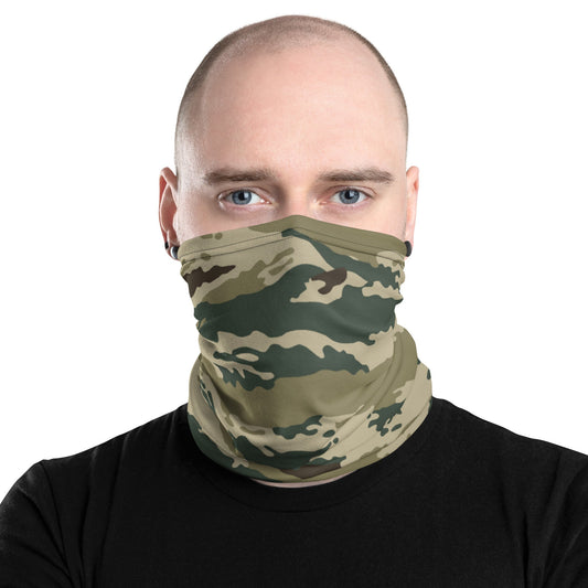 Russian Tiger Stripe Kamysh Green CAMO Neck Gaiter Gaiters