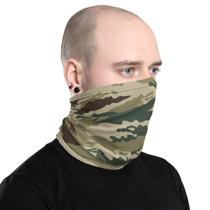 Russian Tiger Stripe Kamysh Green CAMO Neck Gaiter Gaiters