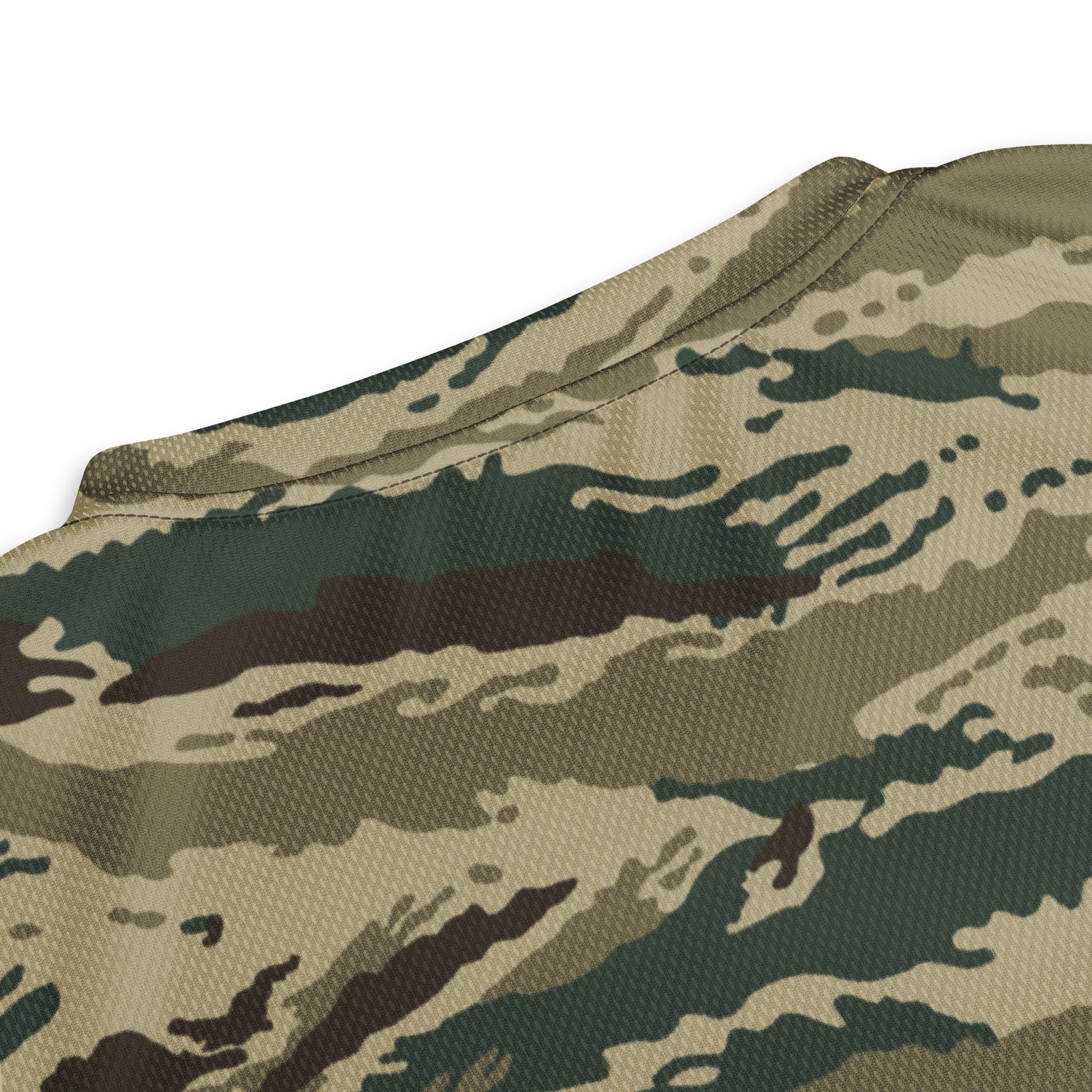 Russian Tiger Stripe Kamysh Green CAMO unisex sports jersey - Sports Jerseys