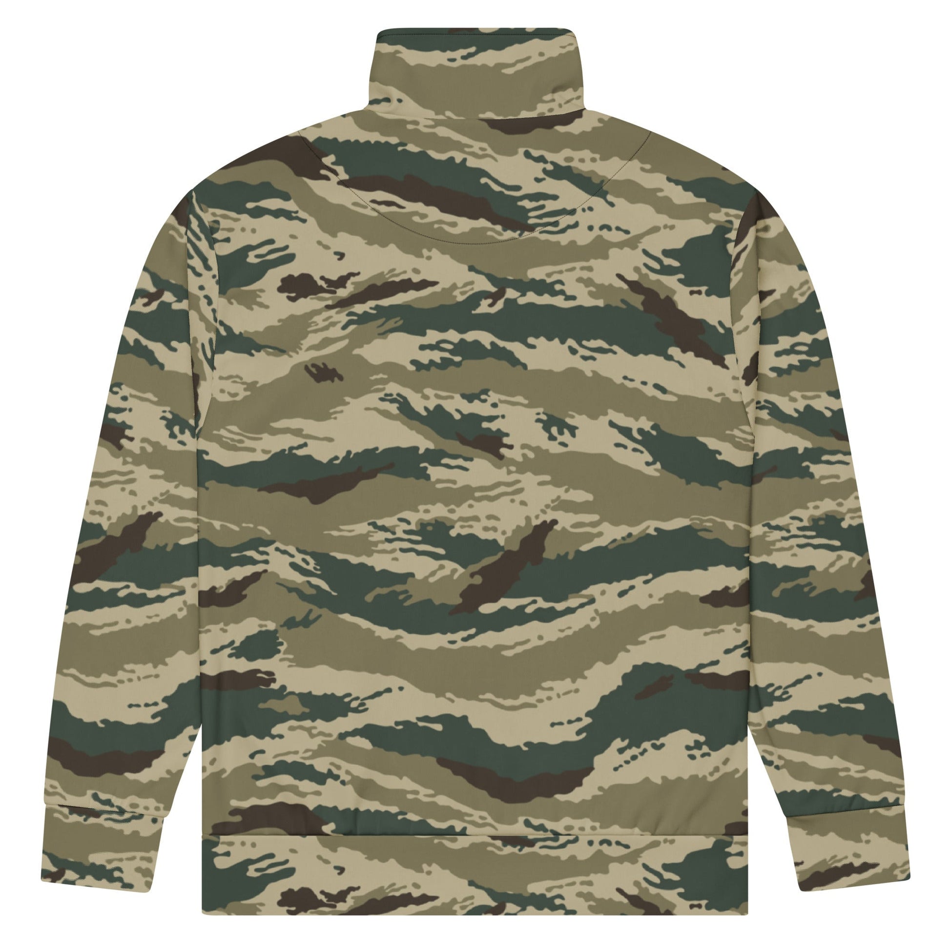 Russian Tiger Stripe Kamysh Green CAMO Unisex track jacket - Track Jackets
