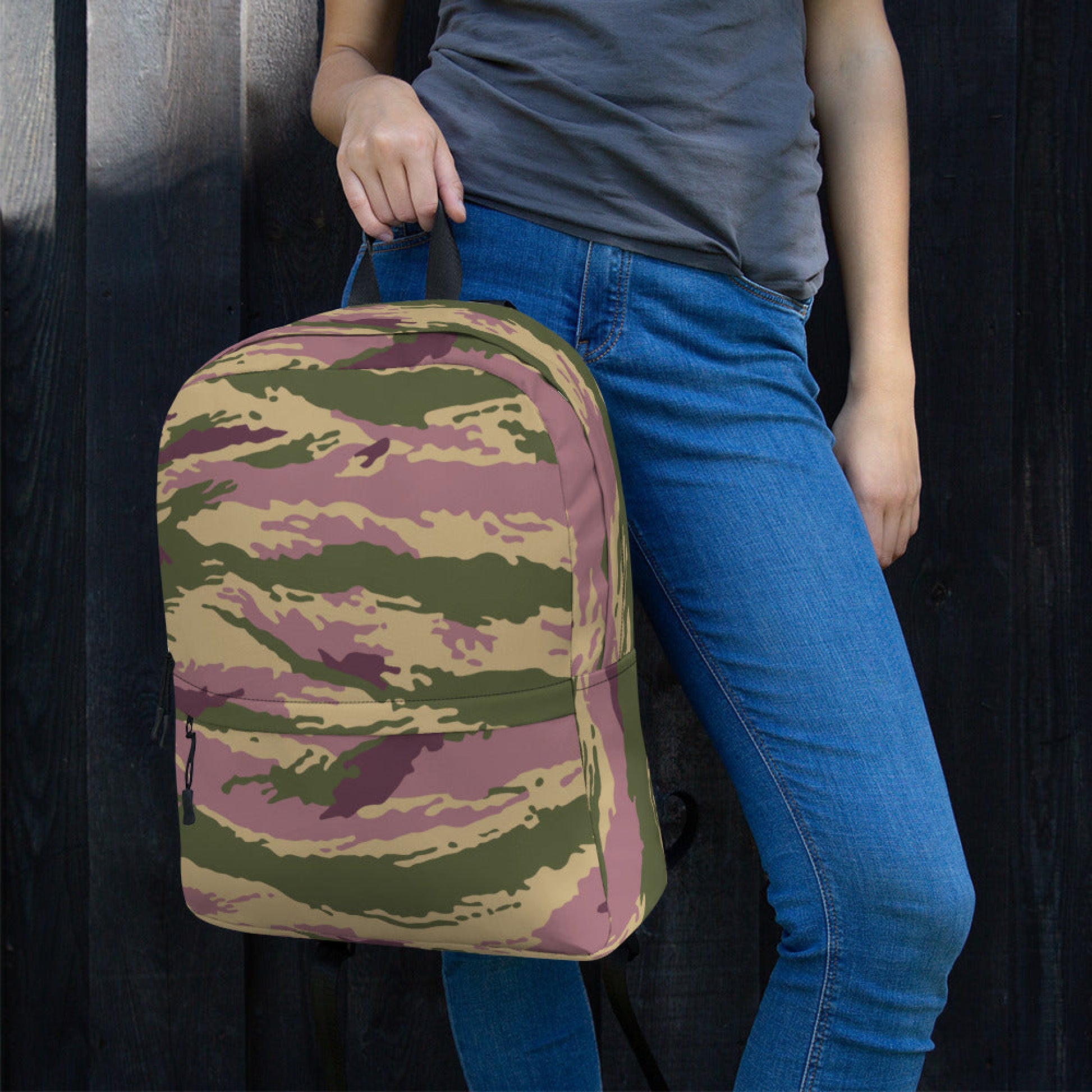 Russian Tiger Stripe Kamysh PFO CAMO Backpack