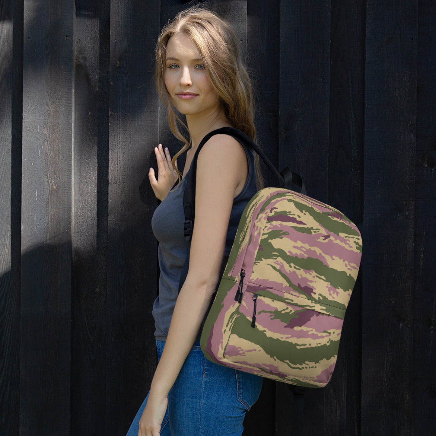 Russian Tiger Stripe Kamysh PFO CAMO Backpack
