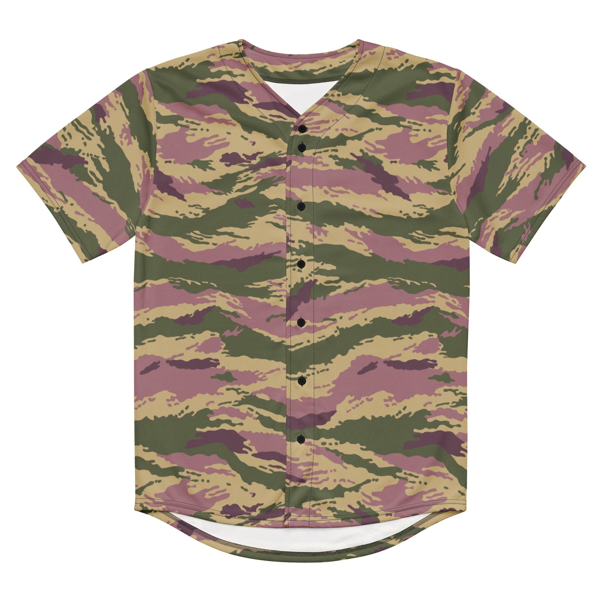 Russian Tiger Stripe Kamysh PFO CAMO baseball jersey - Baseball Jerseys