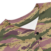 Tiger Stripe Kamysh Rosewood CAMO Unisex Baseball Jersey