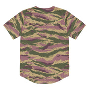 Tiger Stripe Kamysh Rosewood CAMO Unisex Baseball Jersey