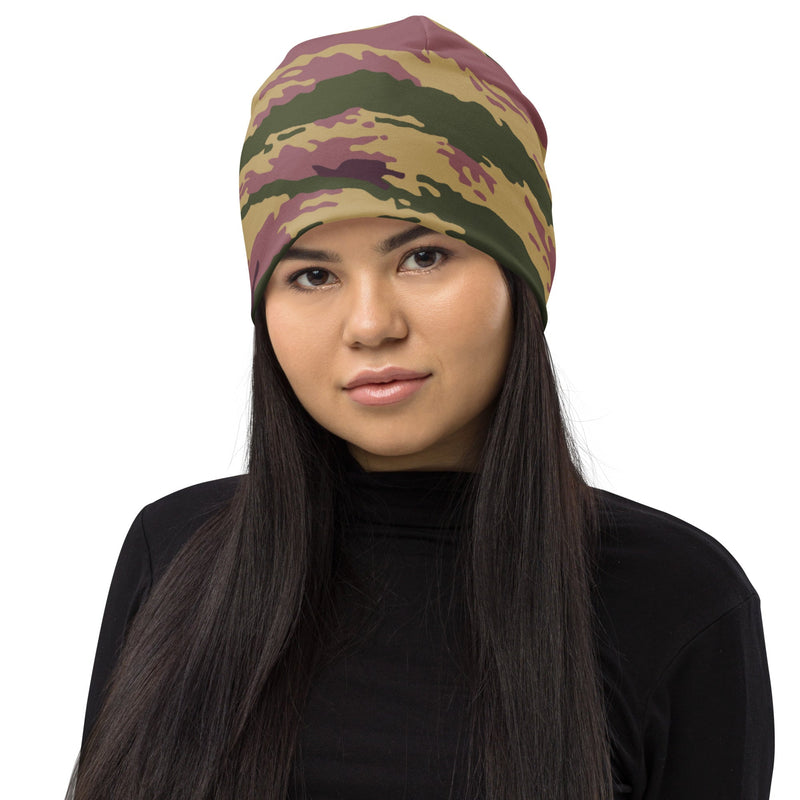 Tiger Stripe Kamysh Rosewood CAMO Beanie - Head