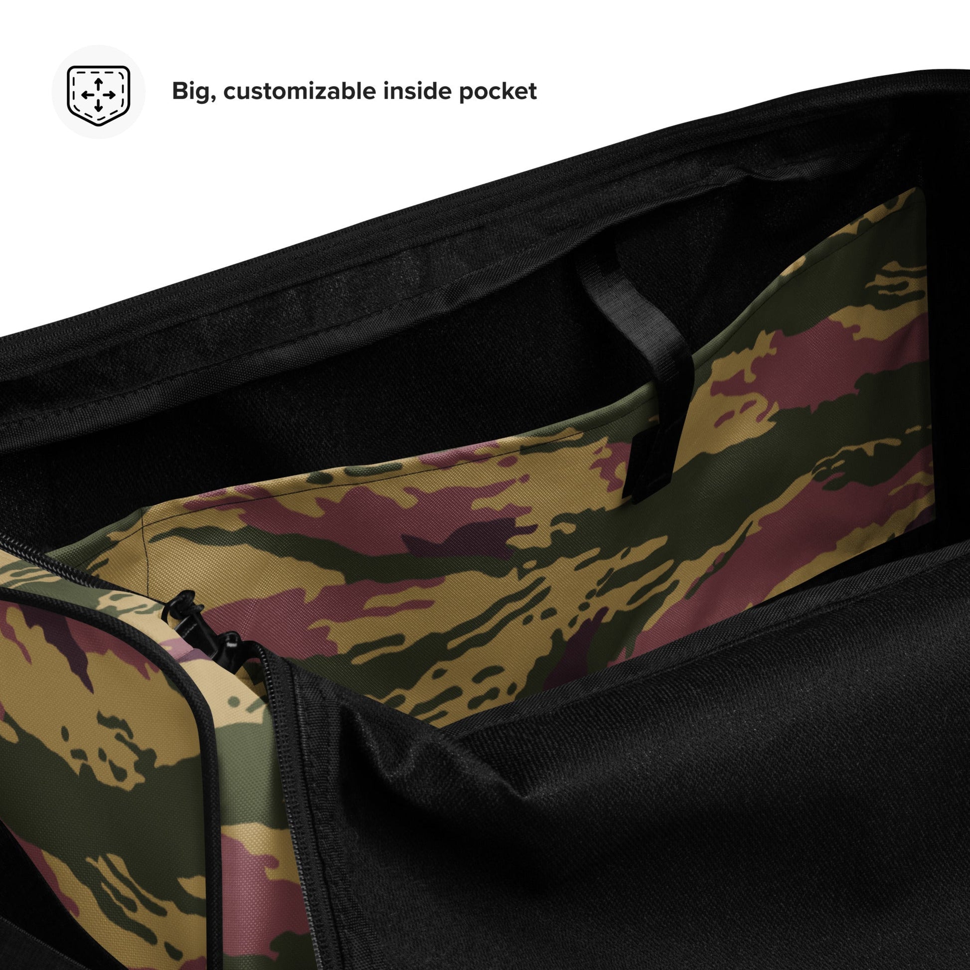 Russian Tiger Stripe Kamysh PFO CAMO Duffle bag - Bags