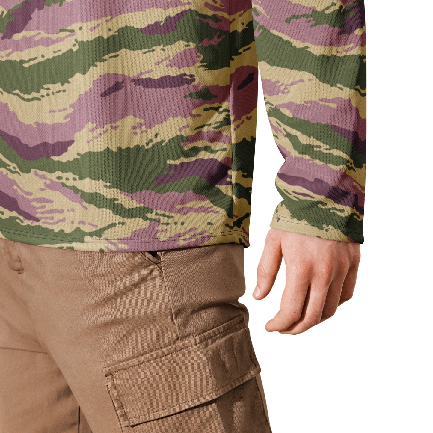 Russian Tiger Stripe Kamysh PFO CAMO Unisex Hockey Fan Jersey