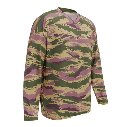 Russian Tiger Stripe Kamysh PFO CAMO Unisex Hockey Fan Jersey