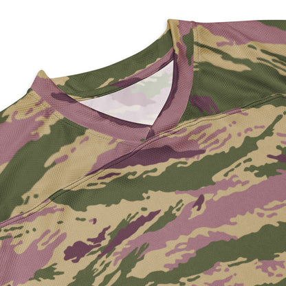 Russian Tiger Stripe Kamysh PFO CAMO Unisex Hockey Fan Jersey