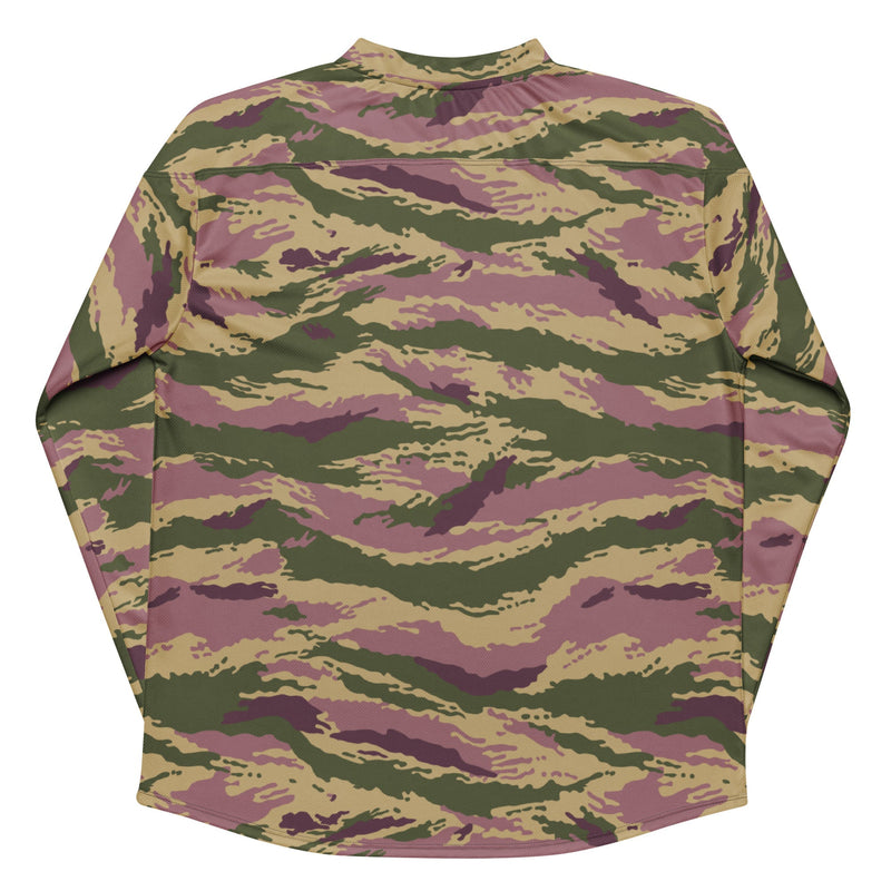 Tiger Stripe Kamysh Rosewood CAMO Unisex Hockey Fan Jersey