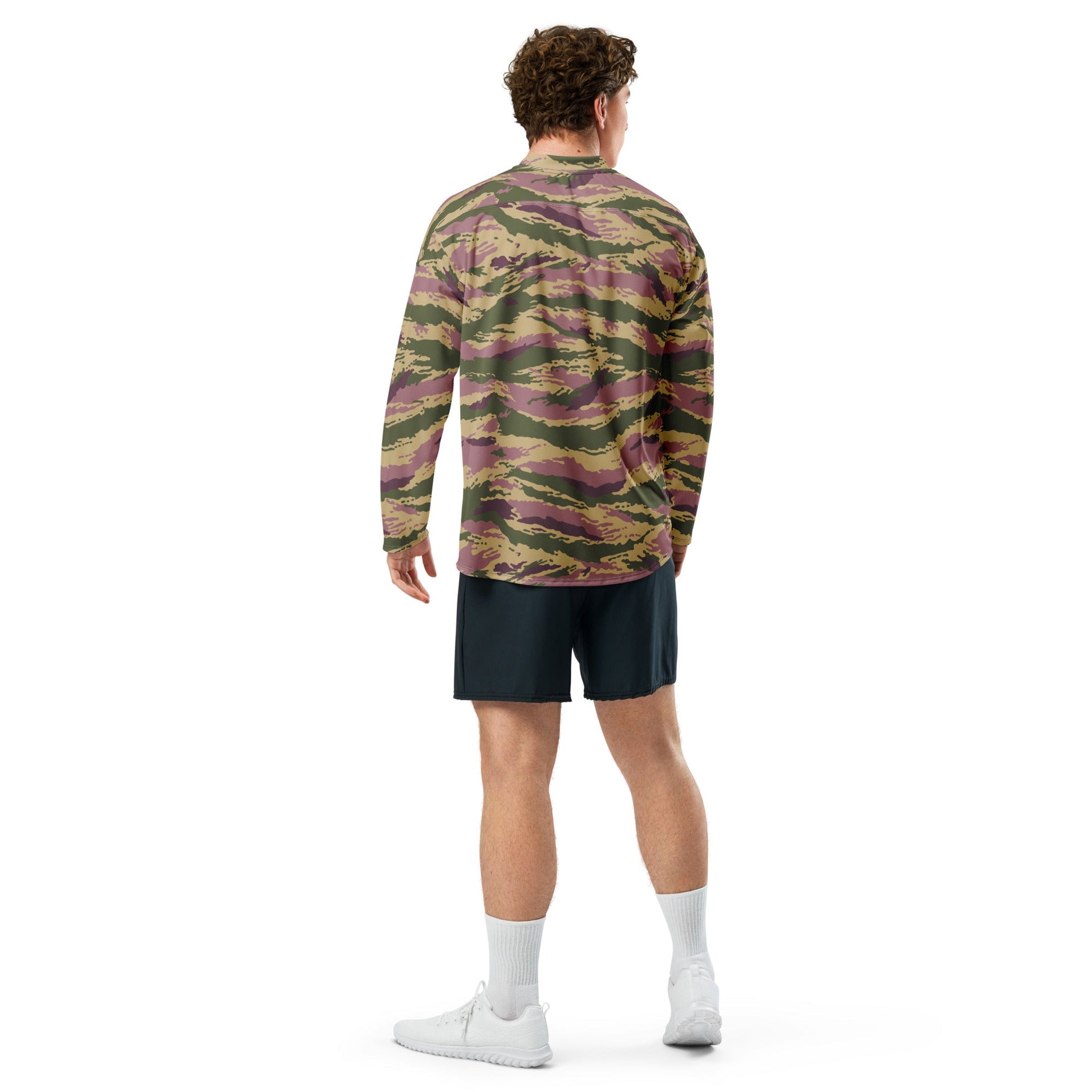 Russian Tiger Stripe Kamysh PFO CAMO Unisex Hockey Fan Jersey
