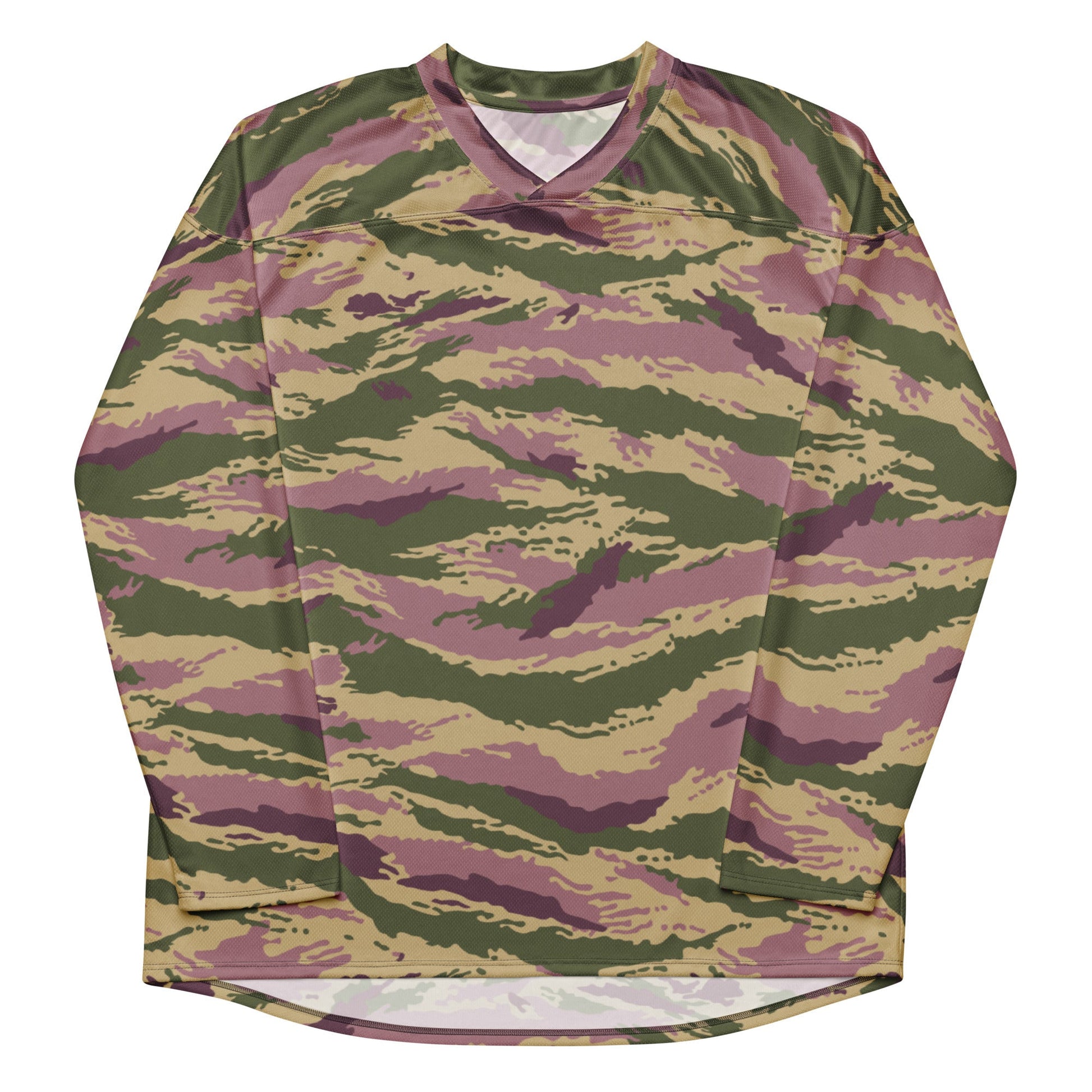 Russian Tiger Stripe Kamysh PFO CAMO Unisex Hockey Fan Jersey