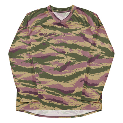 Russian Tiger Stripe Kamysh PFO CAMO Unisex Hockey Fan Jersey