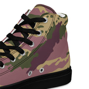 Tiger Stripe Kamysh Rosewood CAMO Mens High-Top Canvas Shoes