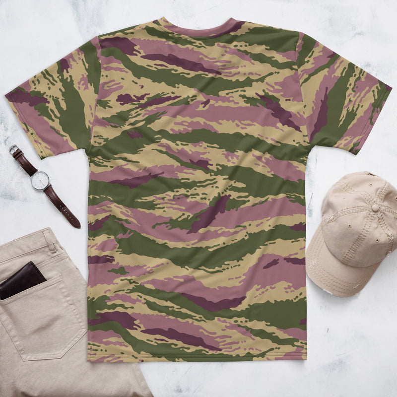 Tiger Stripe Kamysh Rosewood CAMO Mens T-Shirt