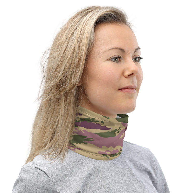 Tiger Stripe Kamysh Rosewood CAMO Neck Gaiter - Head