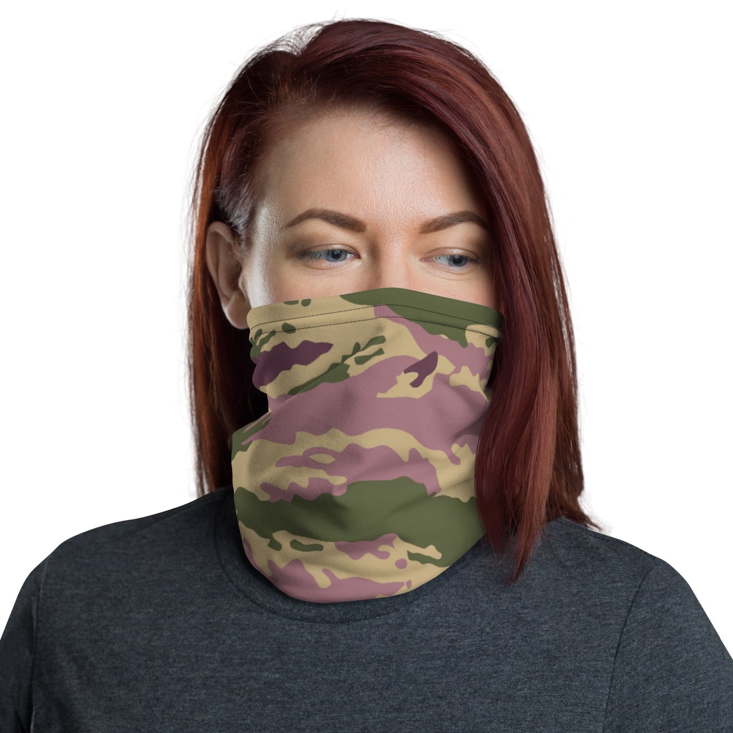 Russian Tiger Stripe Kamysh PFO CAMO Neck Gaiter - Gaiters