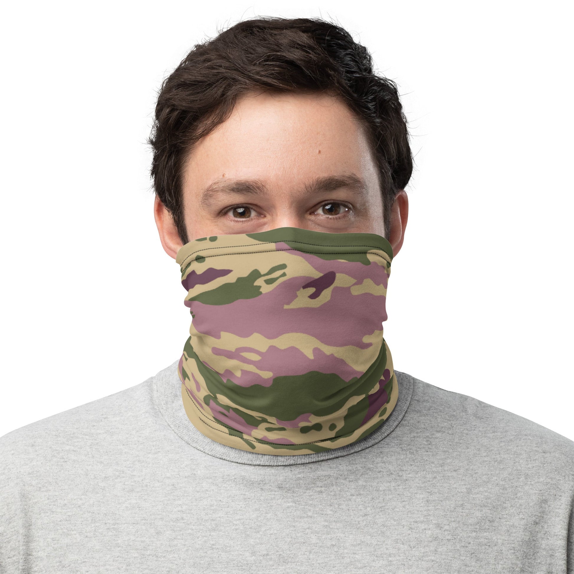 Russian Tiger Stripe Kamysh PFO CAMO Neck Gaiter - Gaiters
