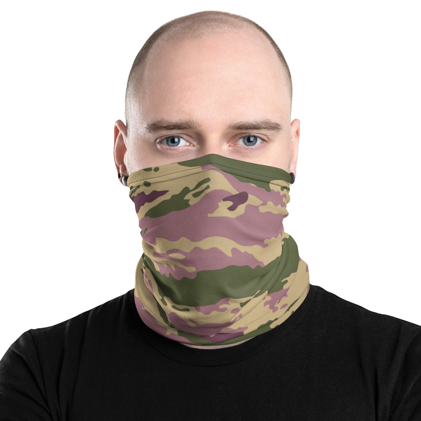 Russian Tiger Stripe Kamysh PFO CAMO Neck Gaiter - Gaiters