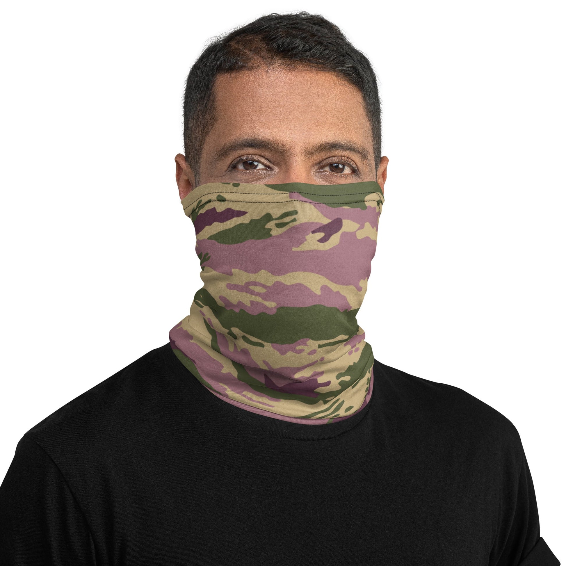 Russian Tiger Stripe Kamysh PFO CAMO Neck Gaiter - Gaiters