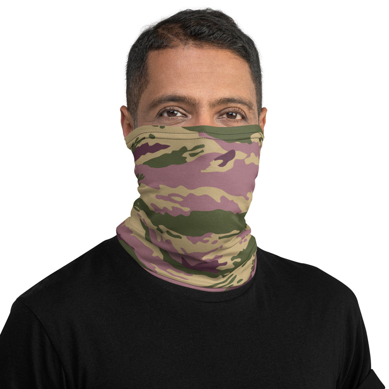 Tiger Stripe Kamysh Rosewood CAMO Neck Gaiter - Head