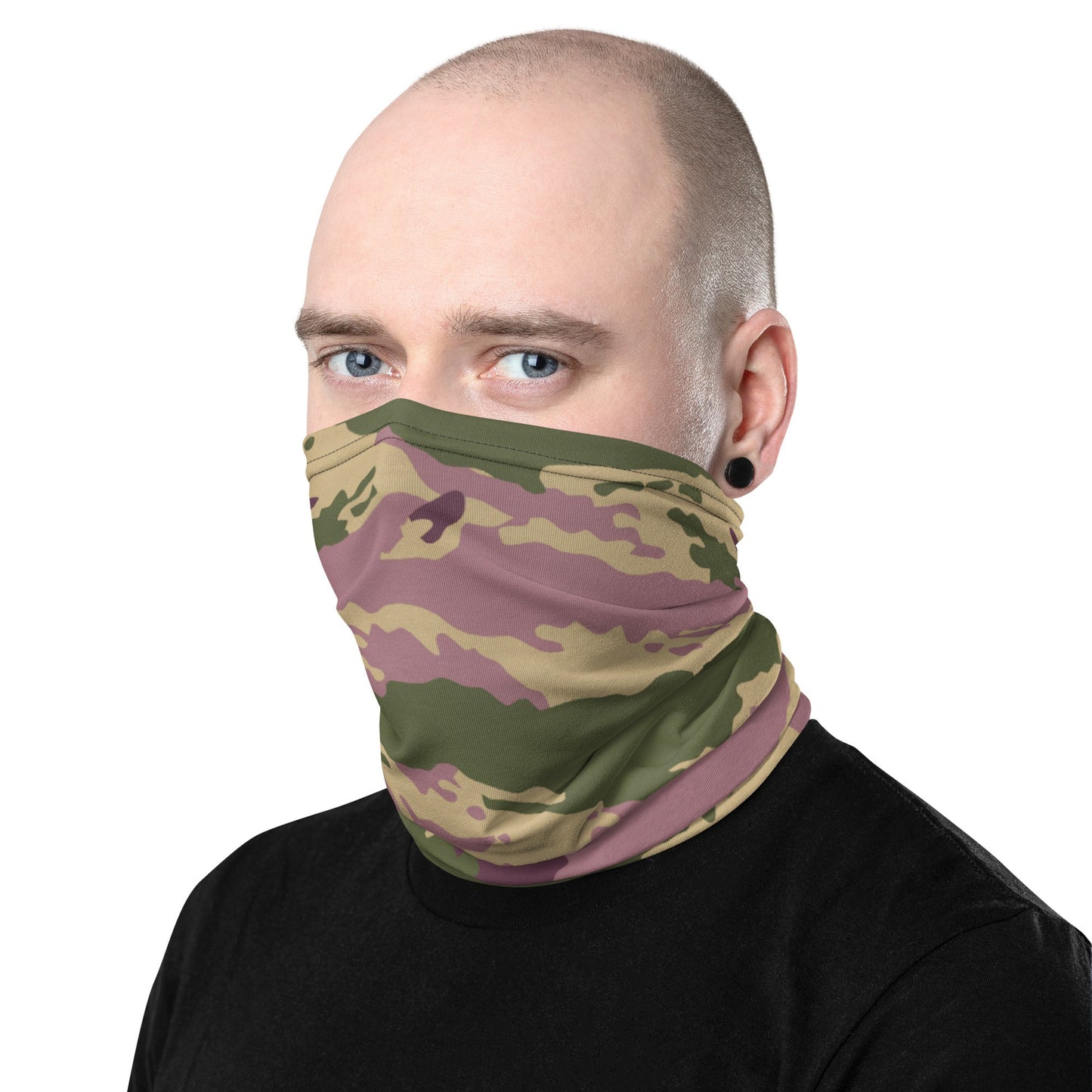 Russian Tiger Stripe Kamysh PFO CAMO Neck Gaiter - Gaiters