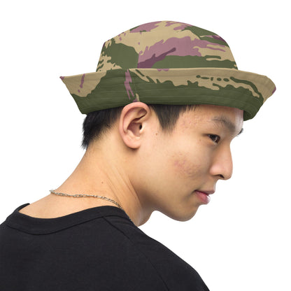 Russian Tiger Stripe Kamysh PFO CAMO Reversible bucket hat - Bucket Hats