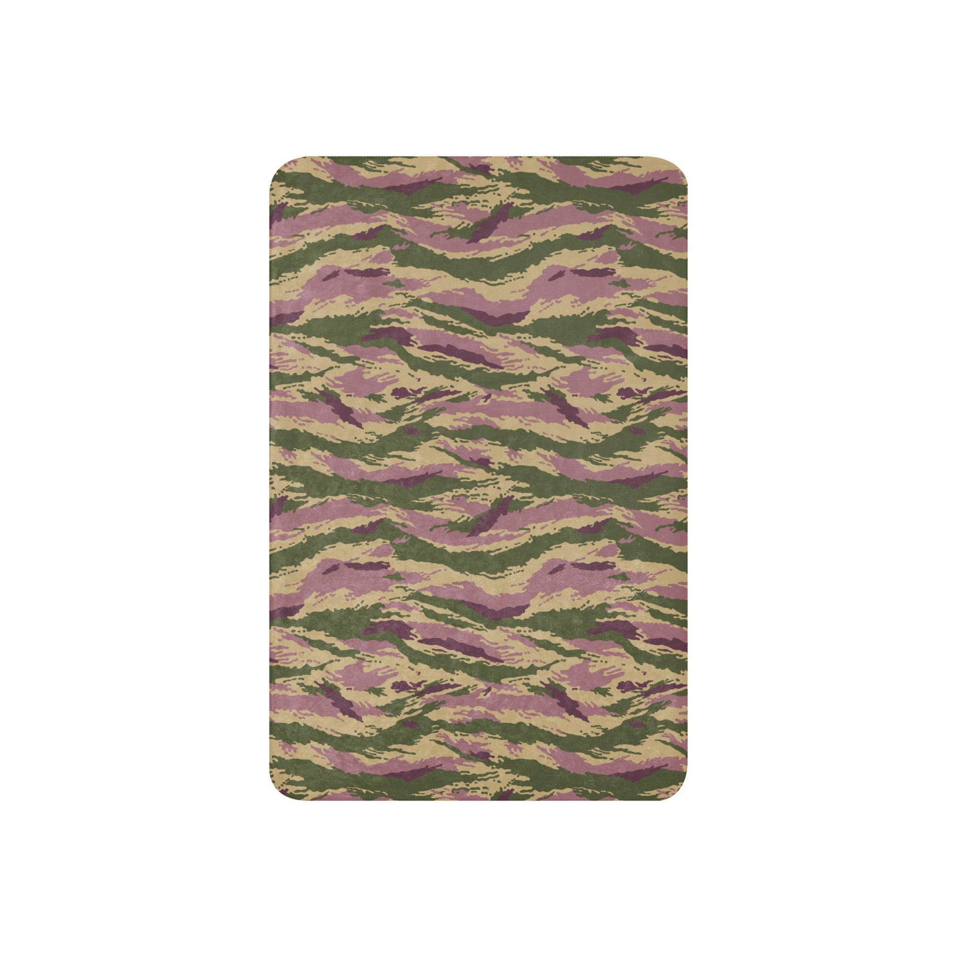 Russian Tiger Stripe Kamysh PFO CAMO Sherpa blanket - Blankets