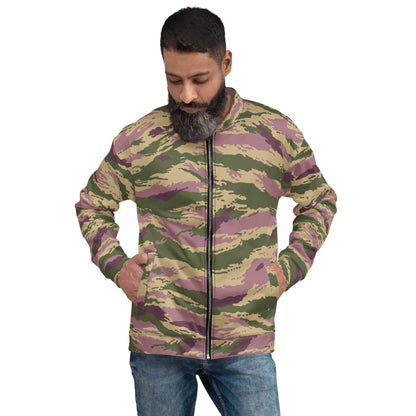 Russian Tiger Stripe Kamysh PFO CAMO Unisex Bomber Jacket - Jackets