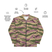 Tiger Stripe Kamysh Rosewood CAMO Unisex Bomber Jacket
